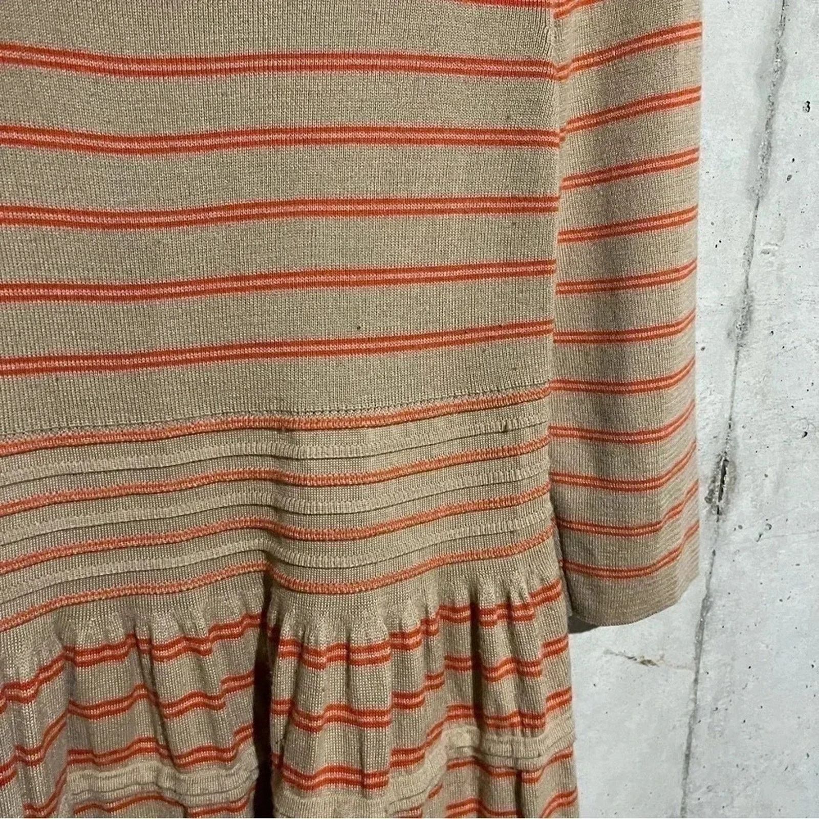 Anthropologie Anthropologie Knitted and Knotted Knit Elodie Sweater Dress Size L / US 10 / IT 46 - 10 Thumbnail