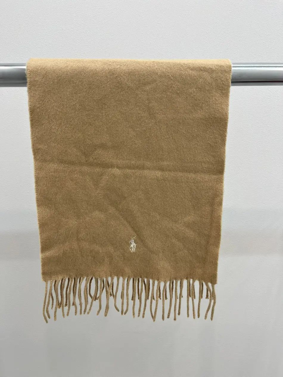 Polo Ralph Lauren Polo Ralph Lauren Pony Embroidered Logo Wool Scarf Size ONE SIZE - 1 Thumbnail