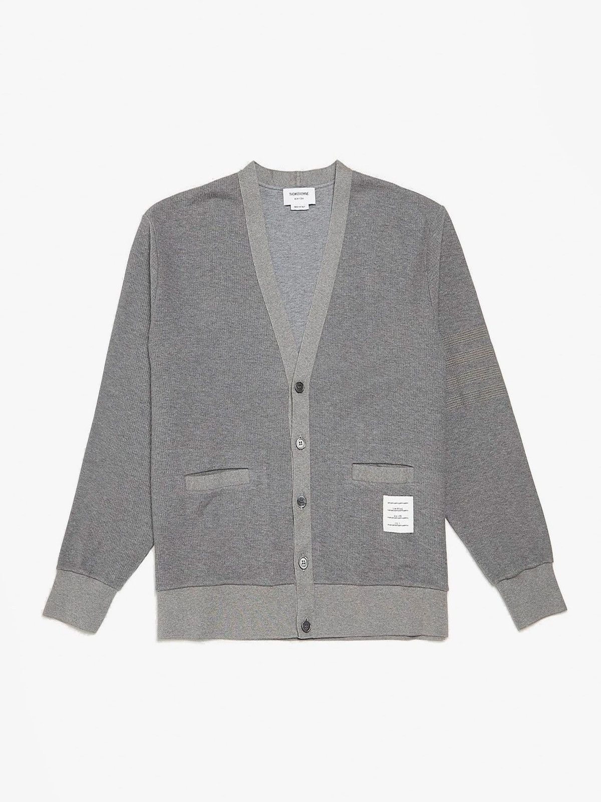 Thom Browne V Neck Cardigan - size 7 Size US XXL / EU 58 / 5 - 1 Thumbnail
