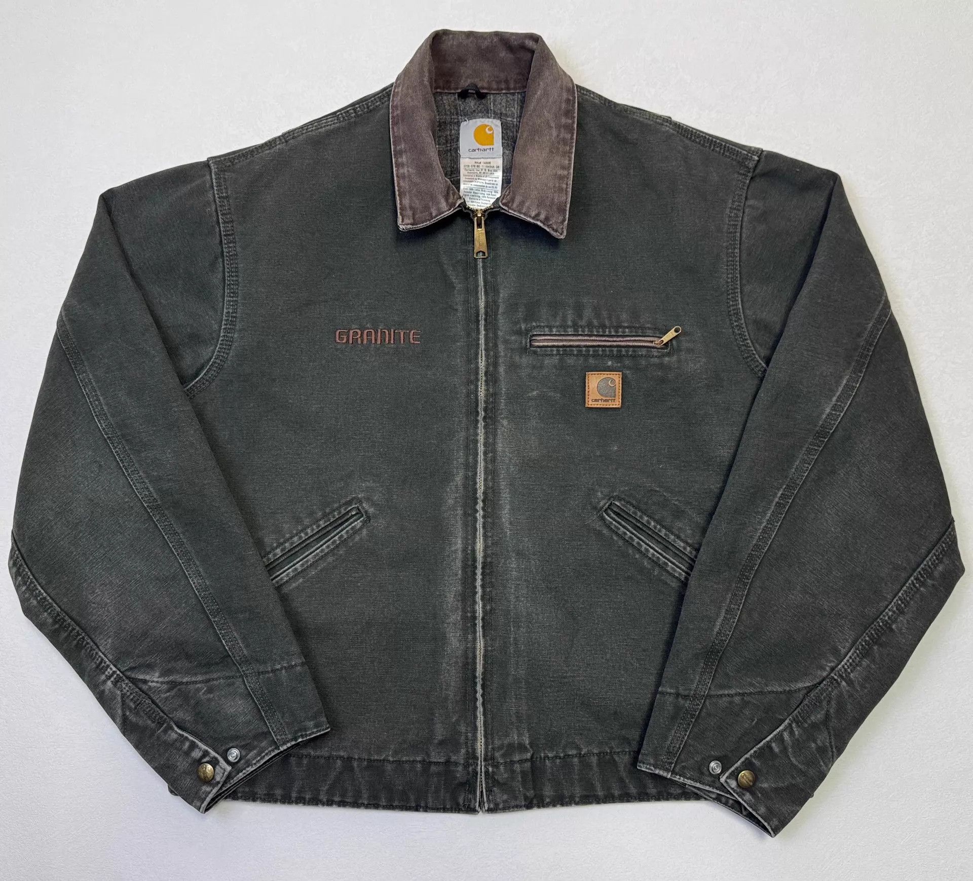 Carhartt Vintage Carhartt Mainline J97 Moss Green L Jacket Size US L / EU 52-54 / 3 - 2 Thumbnail