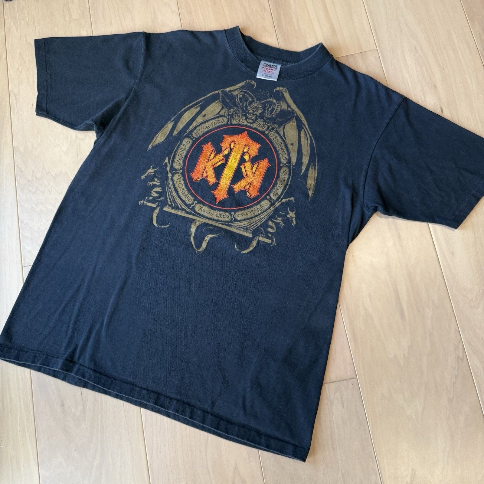 Vintage Vintage Thrill Kill Kult Shirt XL Black 90s Rock Music Size US XL / EU 56 / 4 - 7 Thumbnail