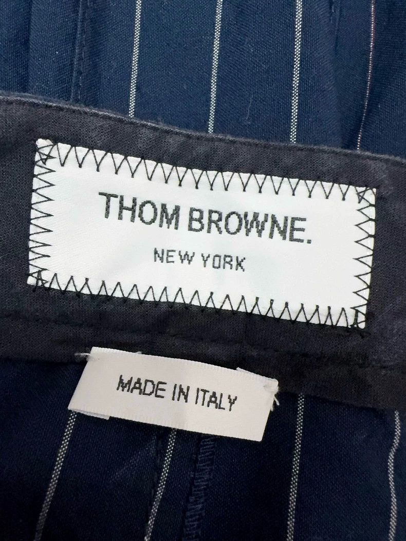 Thom Browne Thom Browne Dark blue pleated skirt Size 25" / US 0 / IT 36 - 3 Thumbnail