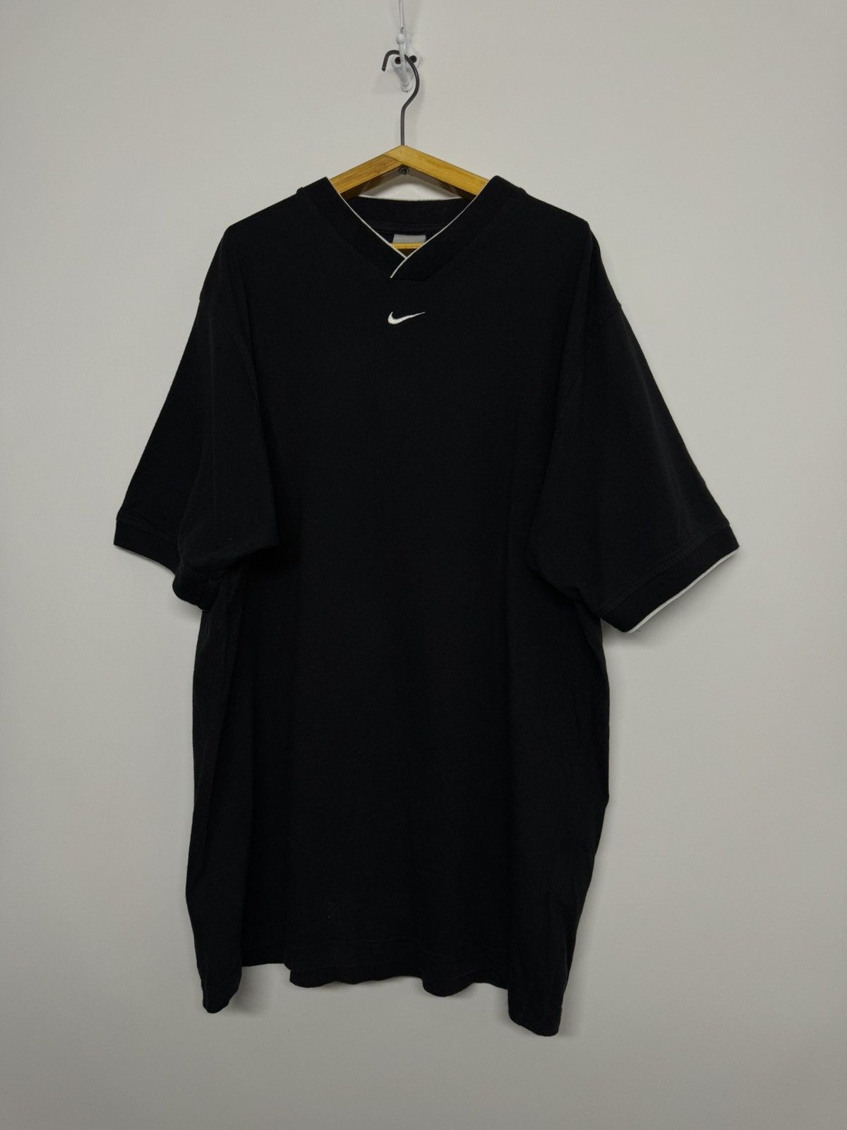 Nike Vintage Nike Center Swoosh Tee Y2K 90’s Streetwear rare Size US XL / EU 56 / 4 - 4 Thumbnail