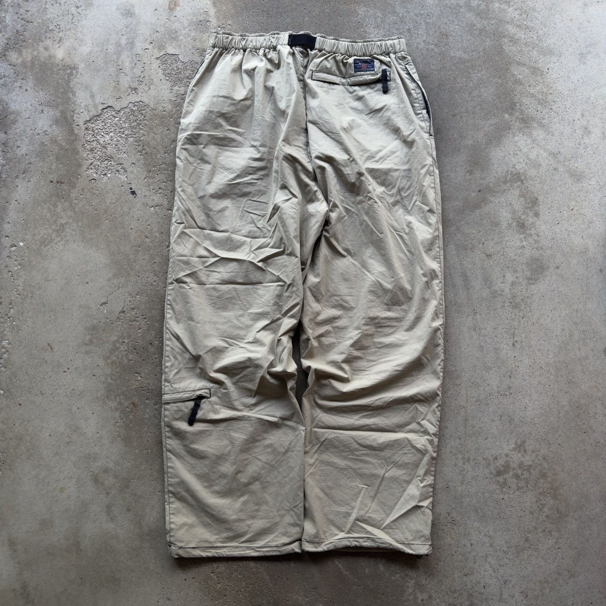 American Eagle Outfitters VINTAGE BAGGY NYLON CARGO PARACHUTE PANTS AMERICAN EAGLE XL Size US 36 / EU 52 - 2 Thumbnail