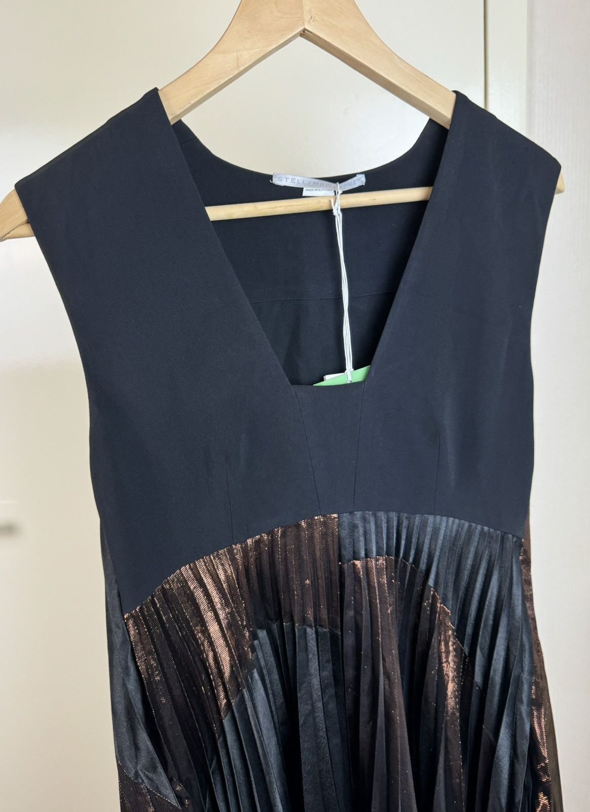 Stella McCartney Stella McCartney Lurex color block mini dress high waist 42 Size M / US 6-8 / IT 42-44 - 14 Thumbnail