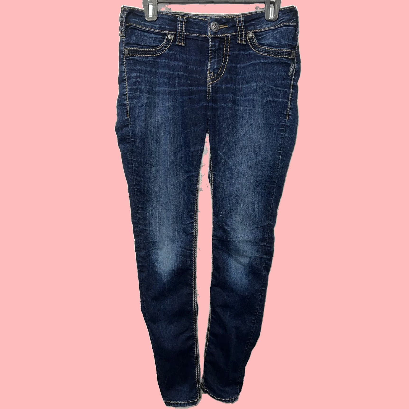 Silver jeans size 28 deals