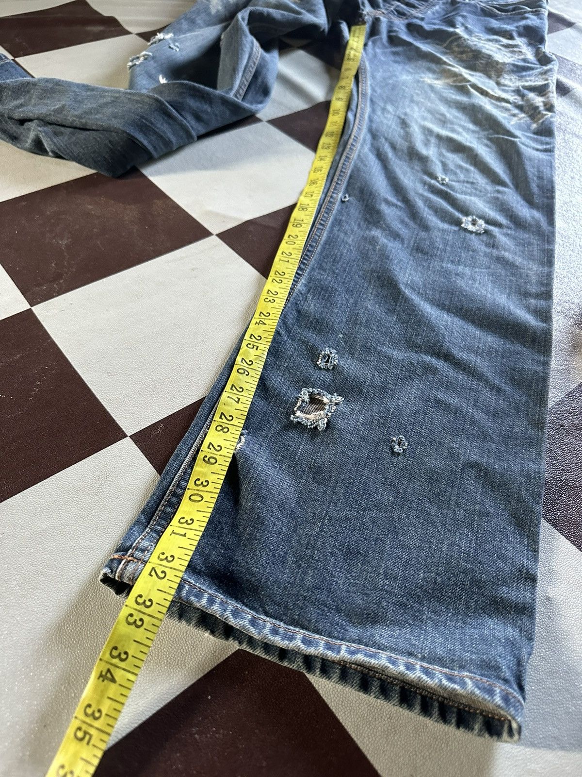 Eternal Eternal dragon printed denim jeans Size US 32 / EU 48 - 13 Thumbnail