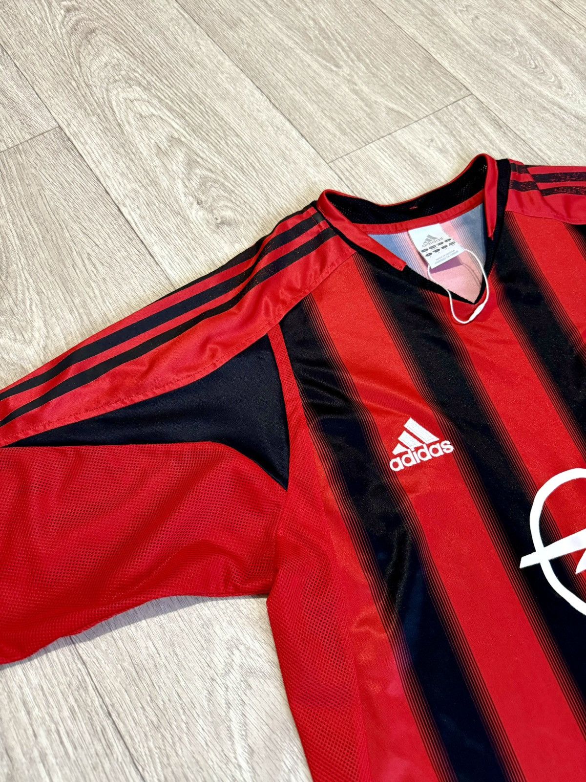 Adidas 🔷Vintage Adidas AC Milan Opel 2004 Soccer jersey🔷 Size US S / EU 44-46 / 1 - 2 Thumbnail
