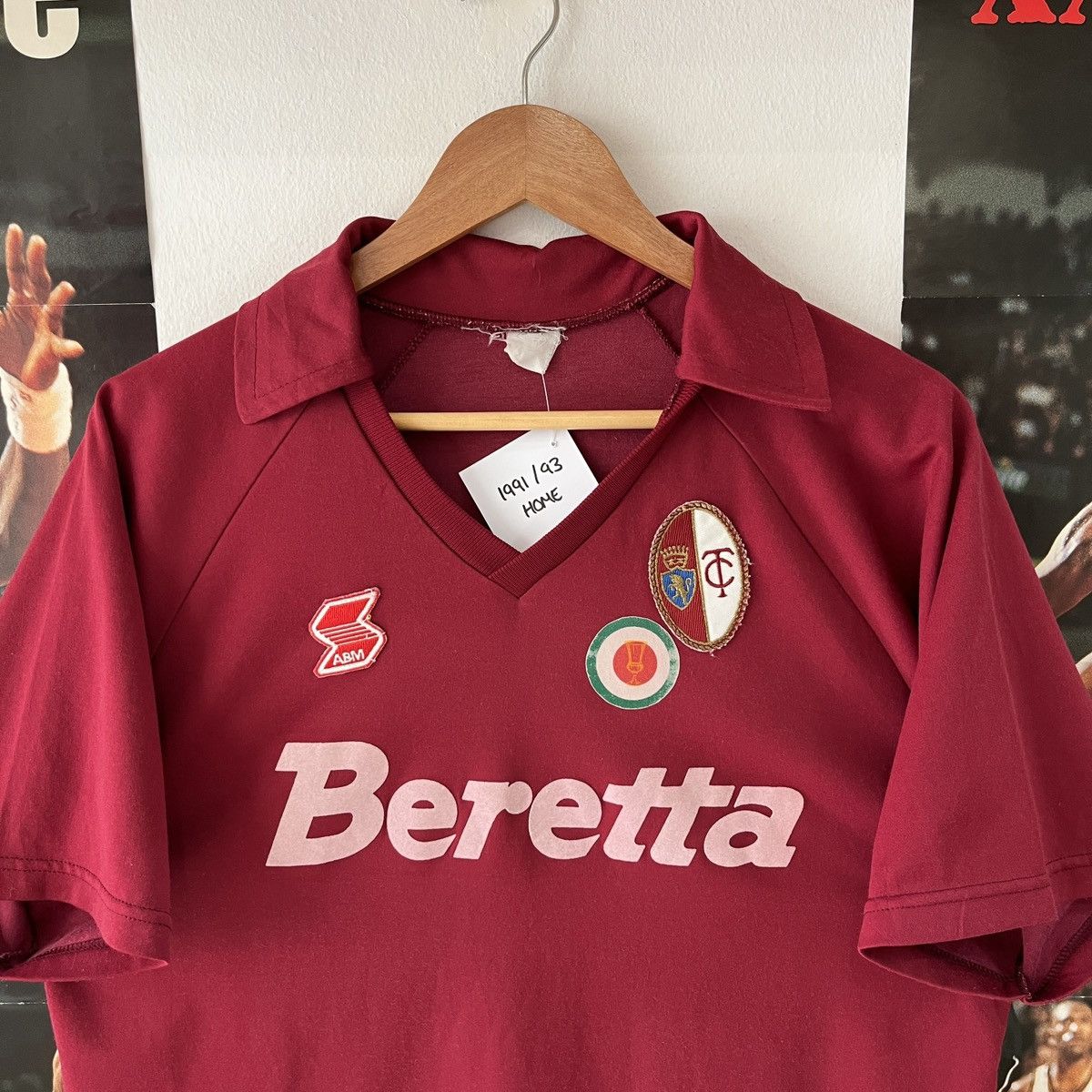 Other Vintage Torino FC 1990-93 Home ABM Football Jersey Shirt Size US L / EU 52-54 / 3 - 3 Thumbnail