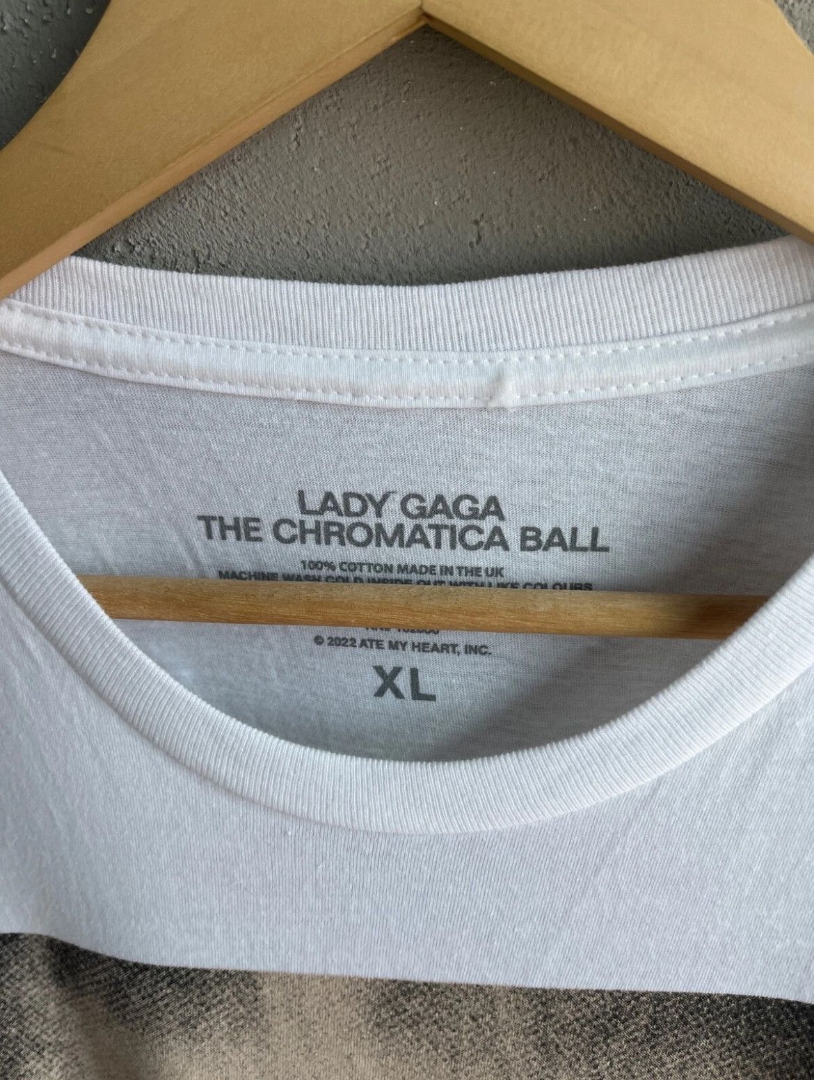 Band Tees Lady Gaga The Chromatica Ball Tour T-shirt Big Logo Face Size US XL / EU 56 / 4 - 7 Thumbnail