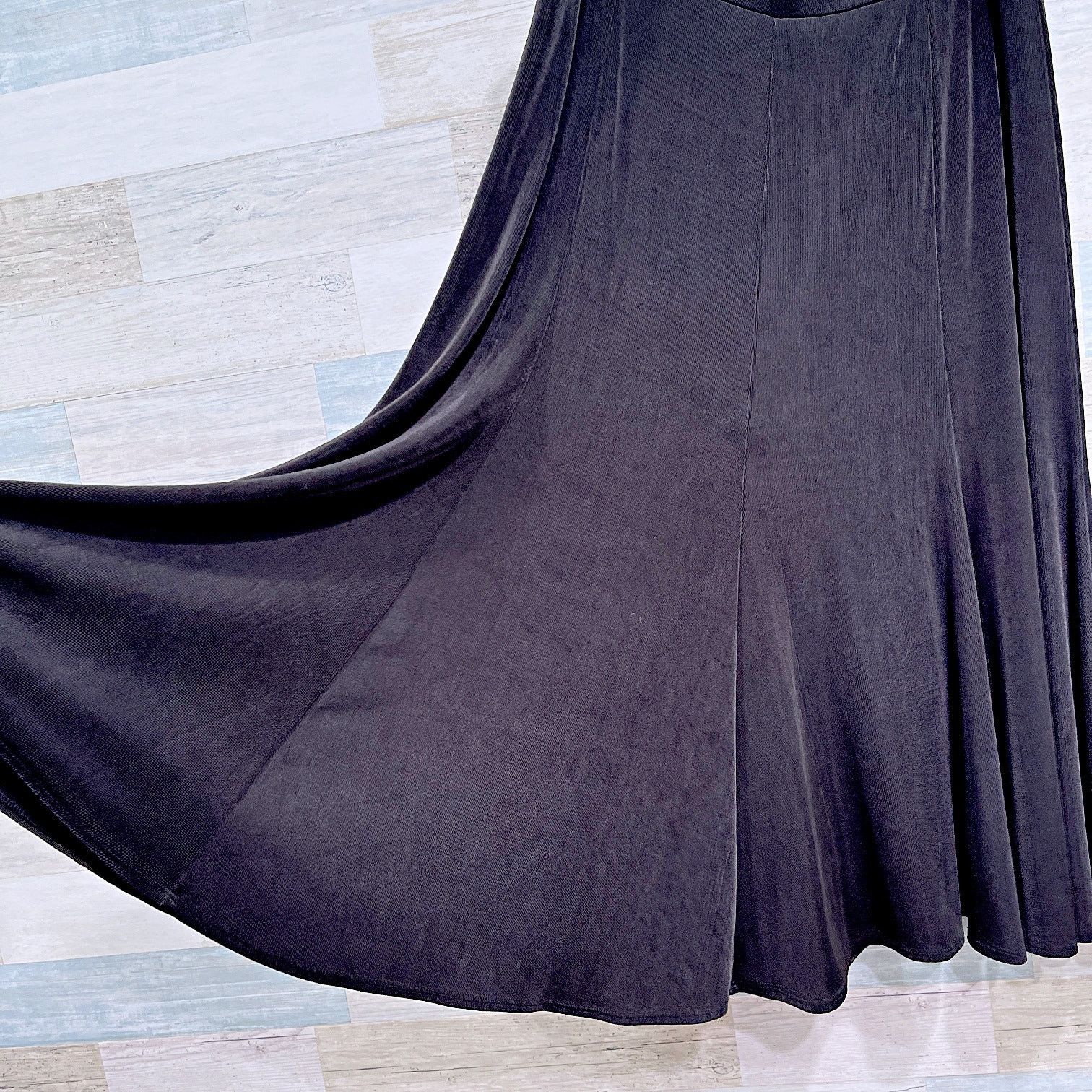 Chicos × Vintage Chicos Travelers Stretchy Midi Skirt Black Womens XL 3 Size 34" / US 12 / IT 48 - 4 Thumbnail