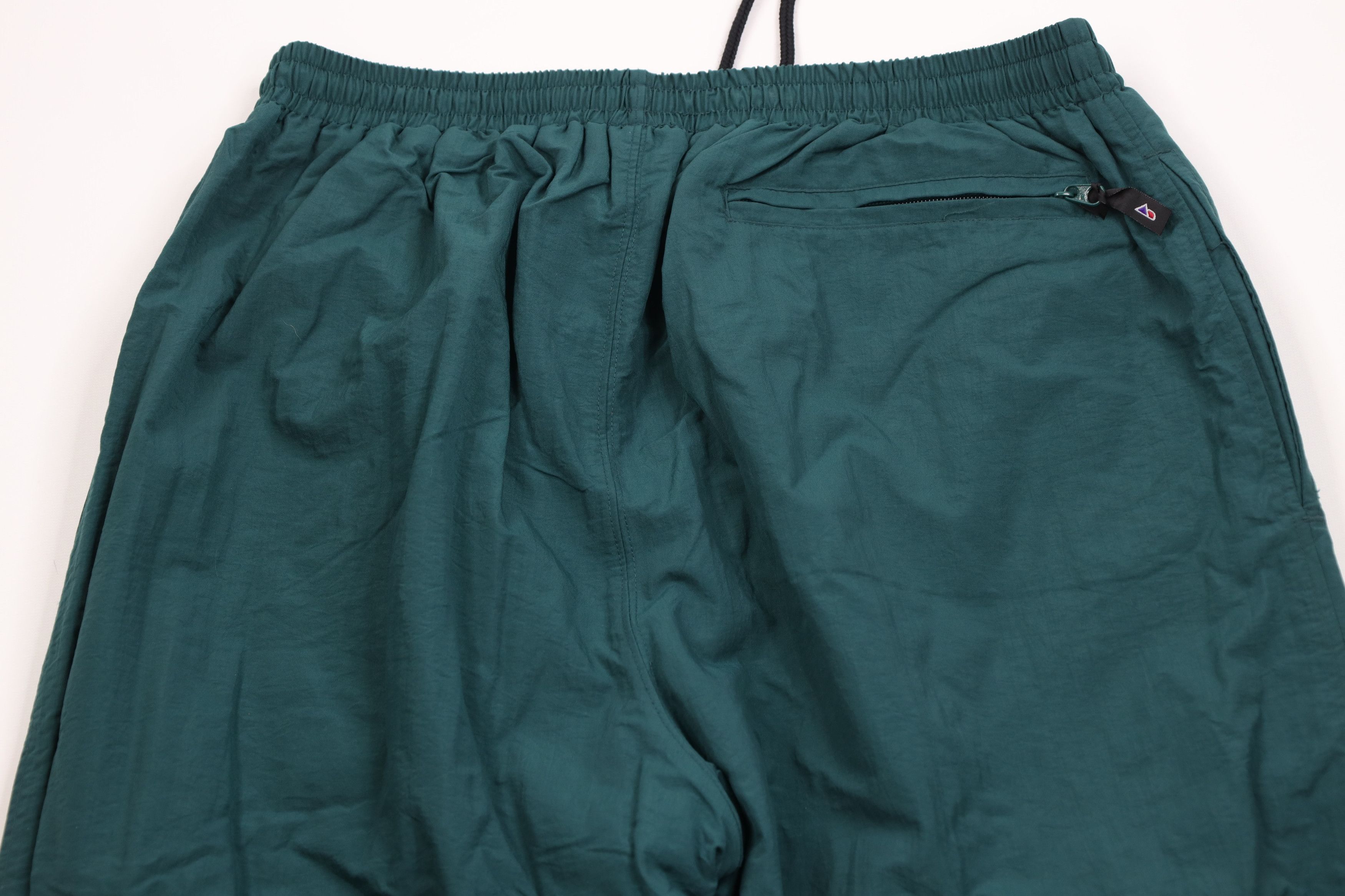 Vintage Vintage 90s Streetwear Lined Windbreaker Joggers Pants Green Size US 38 / EU 54 - 11 Thumbnail