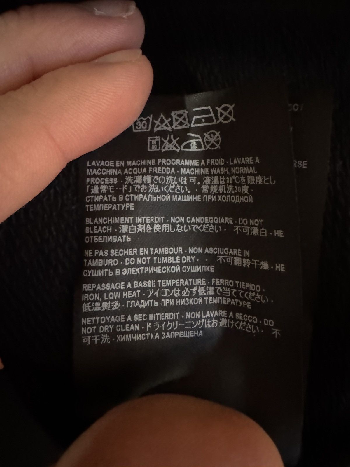 Saint Laurent Paris Saint Laurent Black Logo Hoodie Size US M / EU 48-50 / 2 - 10 Thumbnail