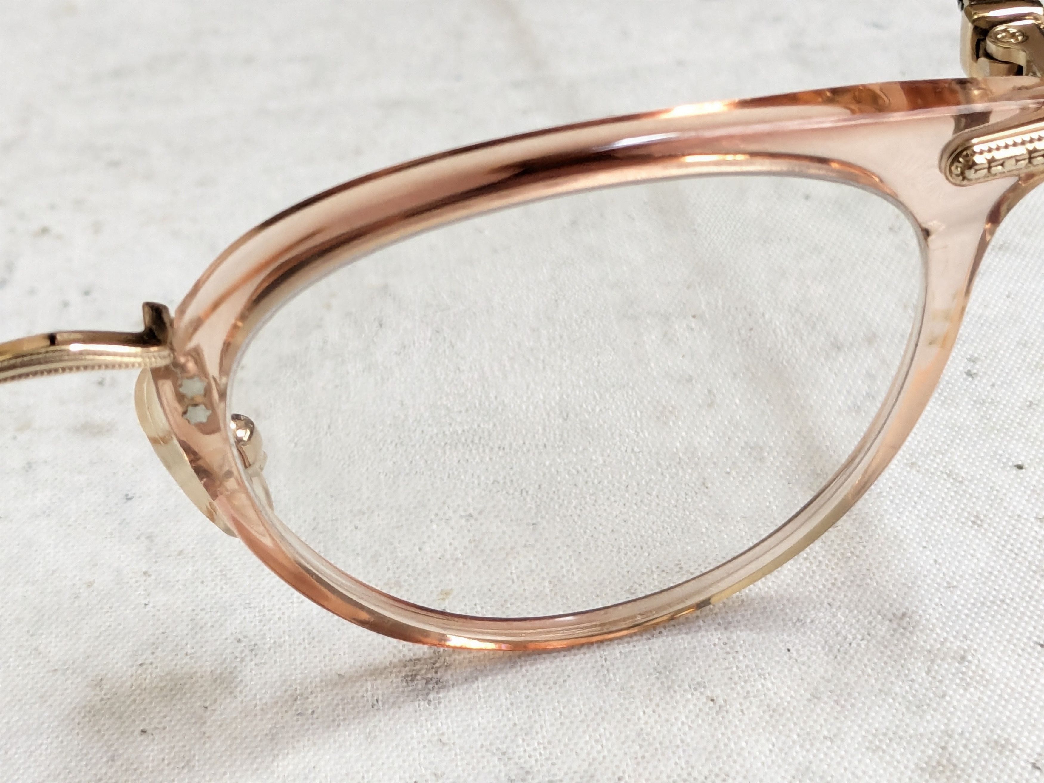 Chrome Hearts Chrome Hearts Jack On Glasses Round Pink Gold Cross Size ONE SIZE - 5 Thumbnail