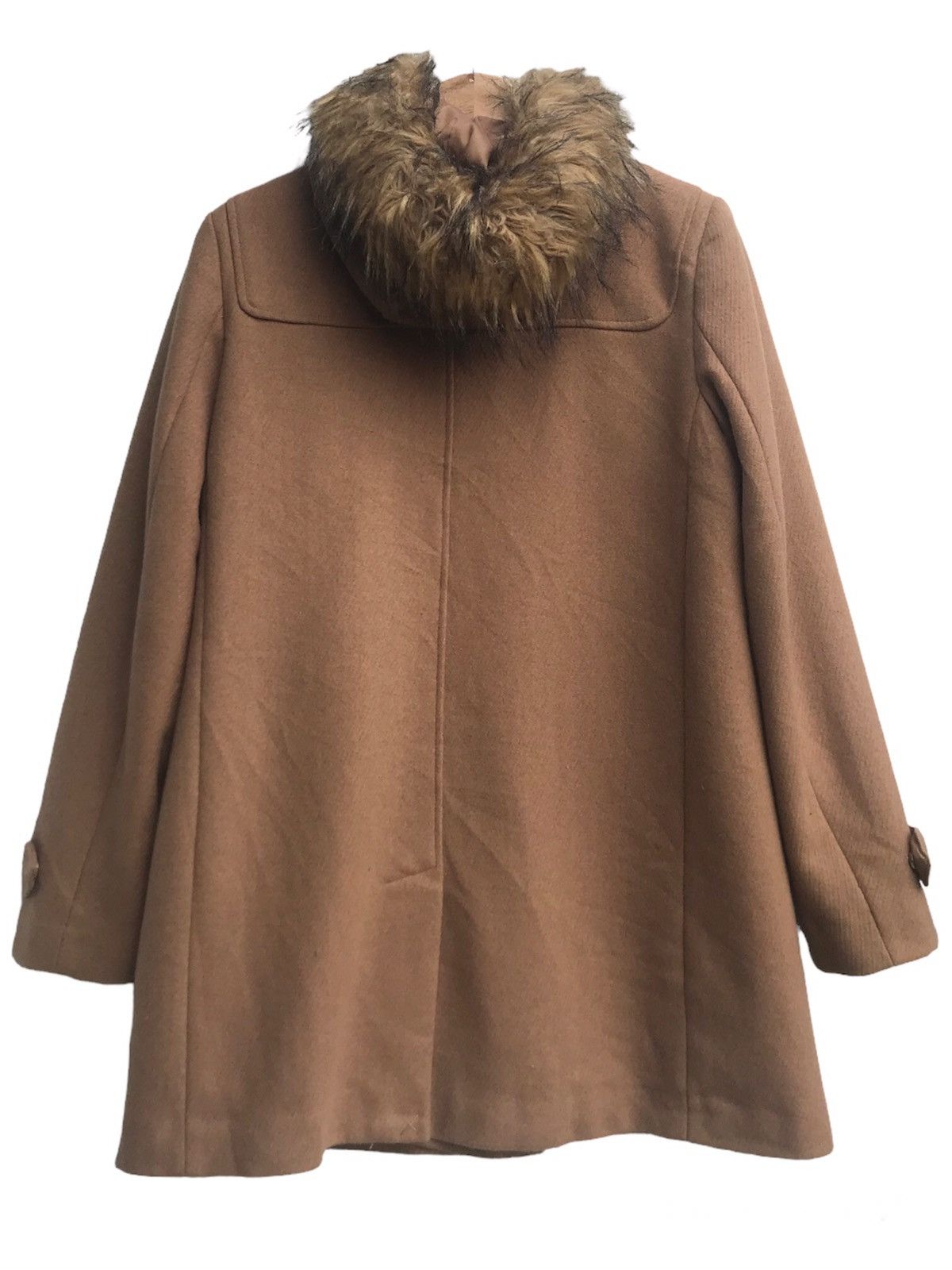 Cole Haan Cole Haan Wool Duffle Coat Size L / US 10 / IT 46 - 6 Thumbnail