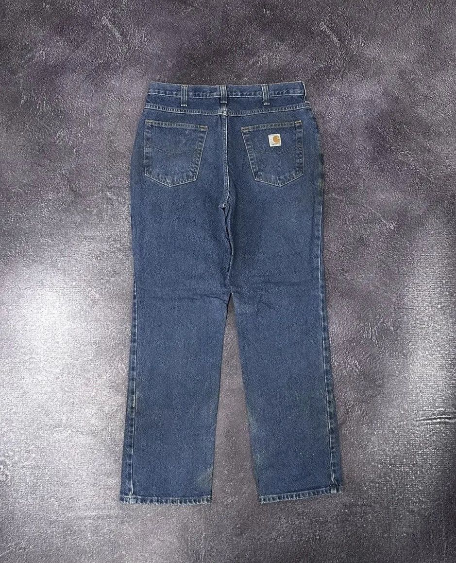 Carhartt Vintage Carhartt USA Stone Washed Faded Opium Y2K Work Jeans Size US 32 / EU 48 - 1 Thumbnail