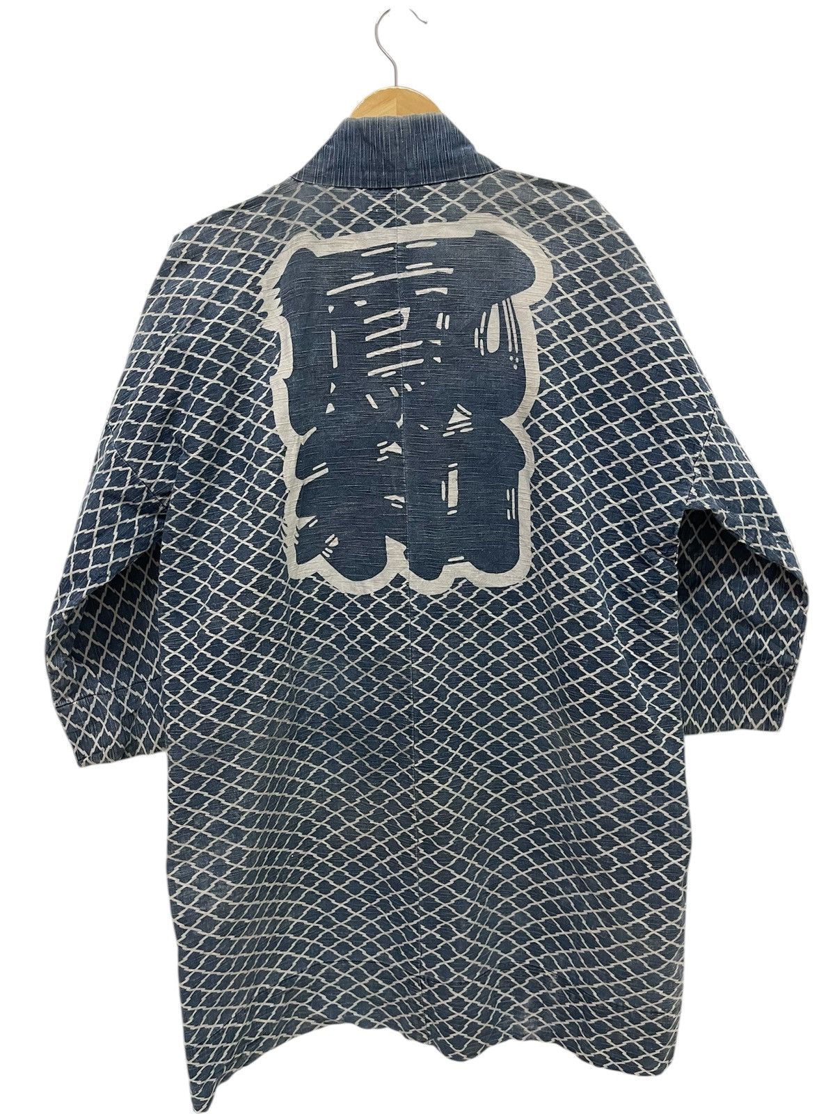Indigo × Vintage VINTAGE TRADITIONAL JAPAN INDIGO DYED KIMONO HAND STITCHING Size US M / EU 48-50 / 2 - 3 Thumbnail