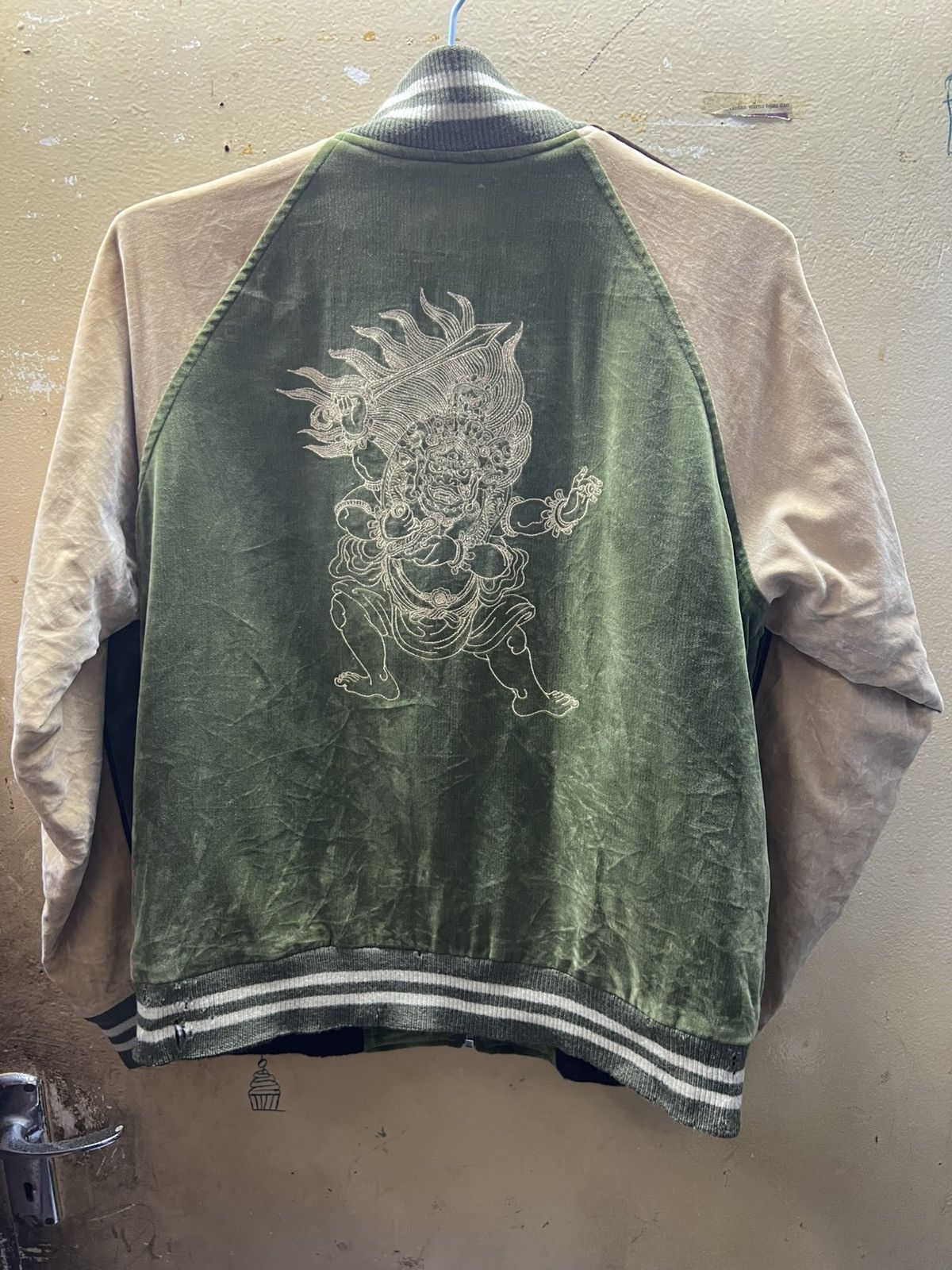 Japanese Brand Vintage Sukajan MashMania Samurai Embroidered Size US M / EU 48-50 / 2 - 3 Thumbnail