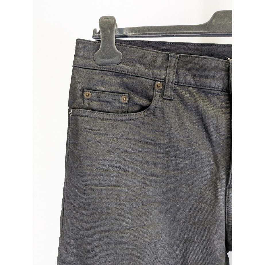 Saint Laurent Paris o1rshd1 Q:2 / Skinny 5 Pocket Low Nightrider Jeans in Black Size US 34 / EU 50 - 7 Thumbnail