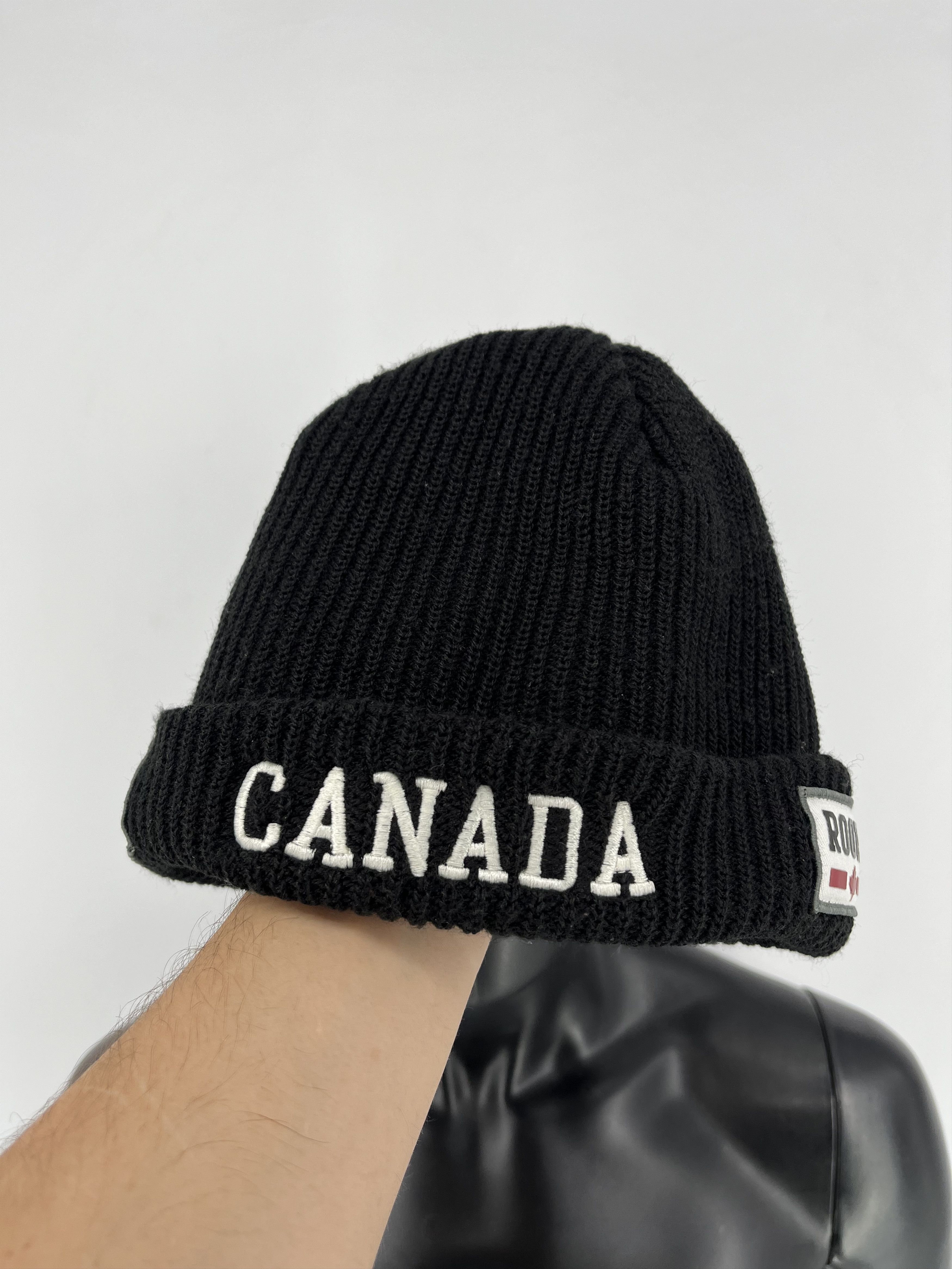 Roots Vintage Canada Roots Big Logo Beanie Hat Streetwear Straigh Size ONE SIZE - 2 Thumbnail