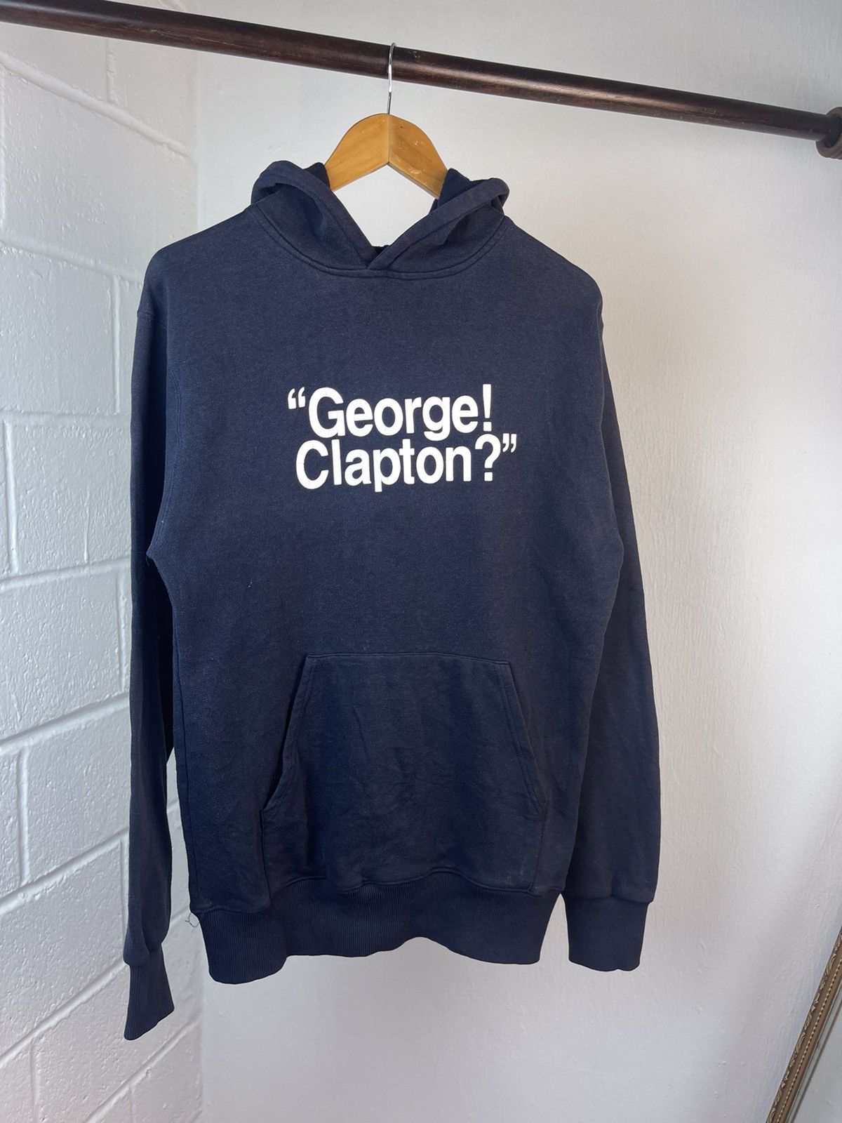 Hysteric Glamour 90s Hysteric Glamour “George!Clapton?” Hoodie Size US M / EU 48-50 / 2 - 4 Thumbnail