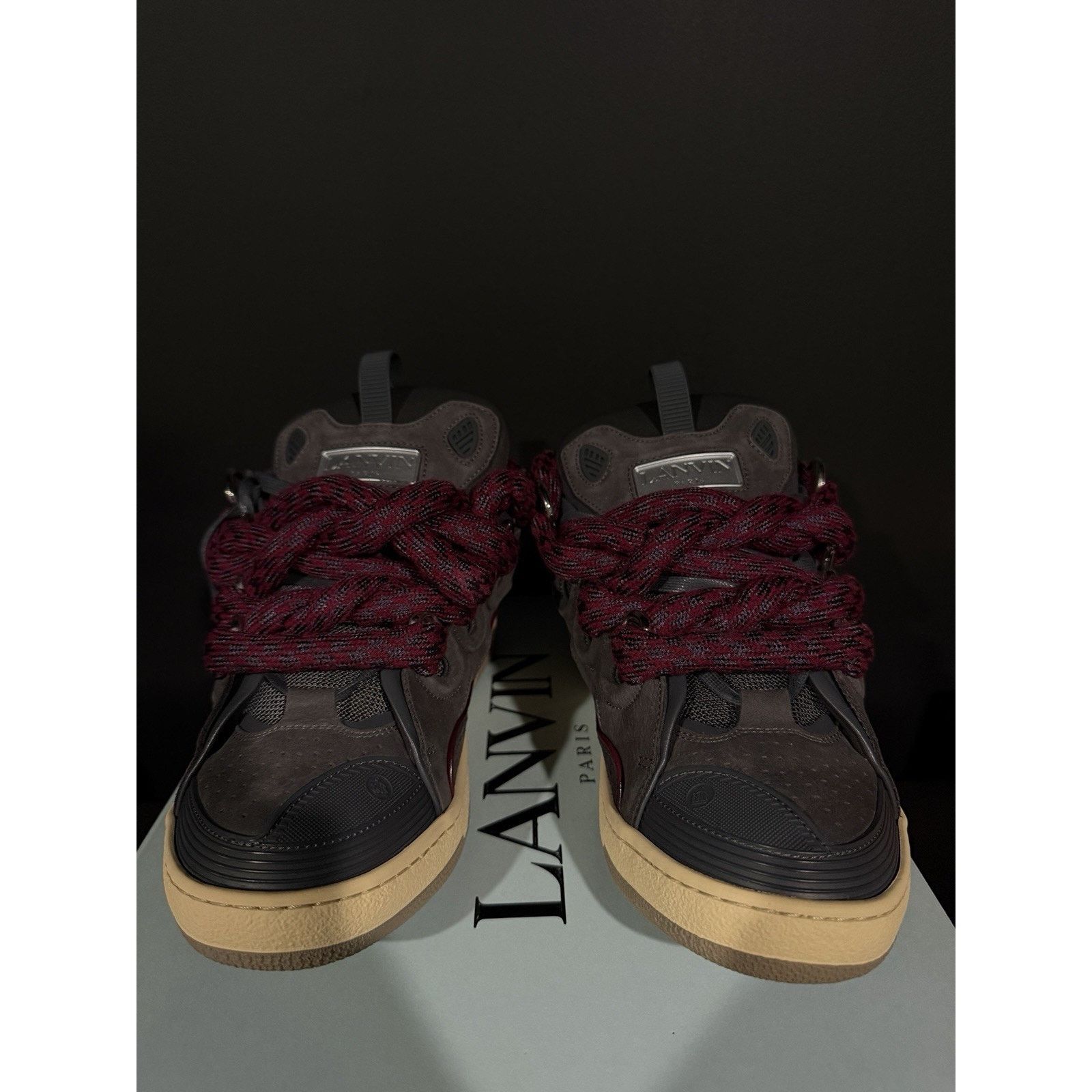 Lanvin BRAND NEW Lanvin Curb Multicolor Men Sneakers Size 43/10 US Size US 10 / EU 43 - 3 Thumbnail