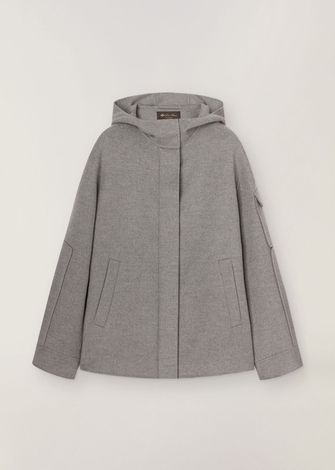 Loro Piana o1srvl11e0924 Holeg Cshmere Jacket in Grey Size L / US 10 / IT 46 - 1 Thumbnail