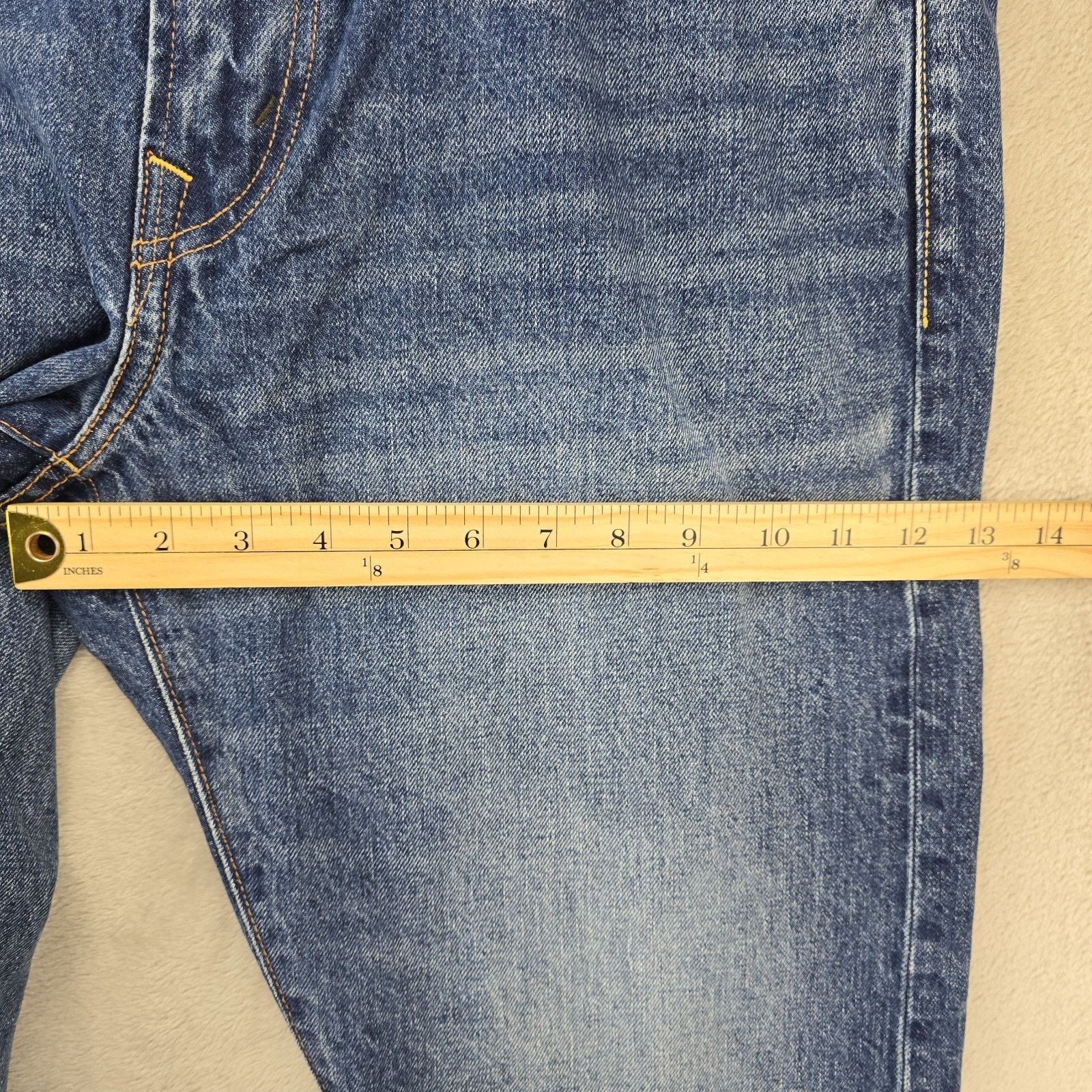 American Eagle Outfitters American Eagle Original Straight Fit Jeans 36x30 (Fits 38x29 Size US 36 / EU 52 - 14 Thumbnail