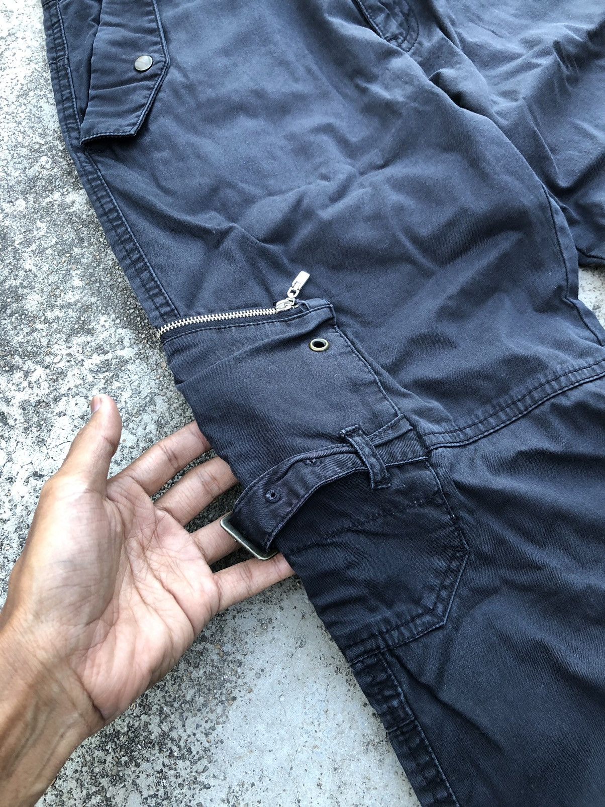 Japanese Brand × Seditionaries FLARED⚡️⚡️ZIPPER SIX POCKET COSTUME BY THIS PANT Size US 28 / EU 44 - 4 Thumbnail