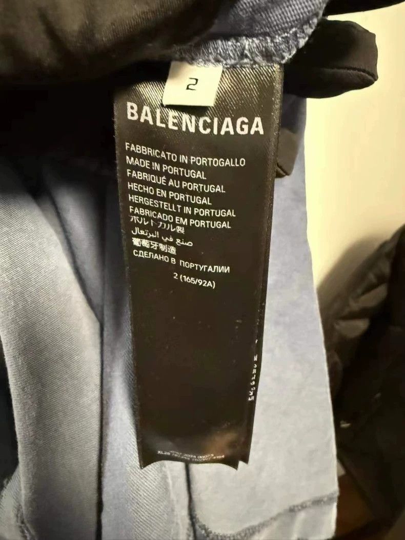 Balenciaga Balenciaga Haze Blue Flame Short Sleeve Size US M / EU 48-50 / 2 - 4 Thumbnail