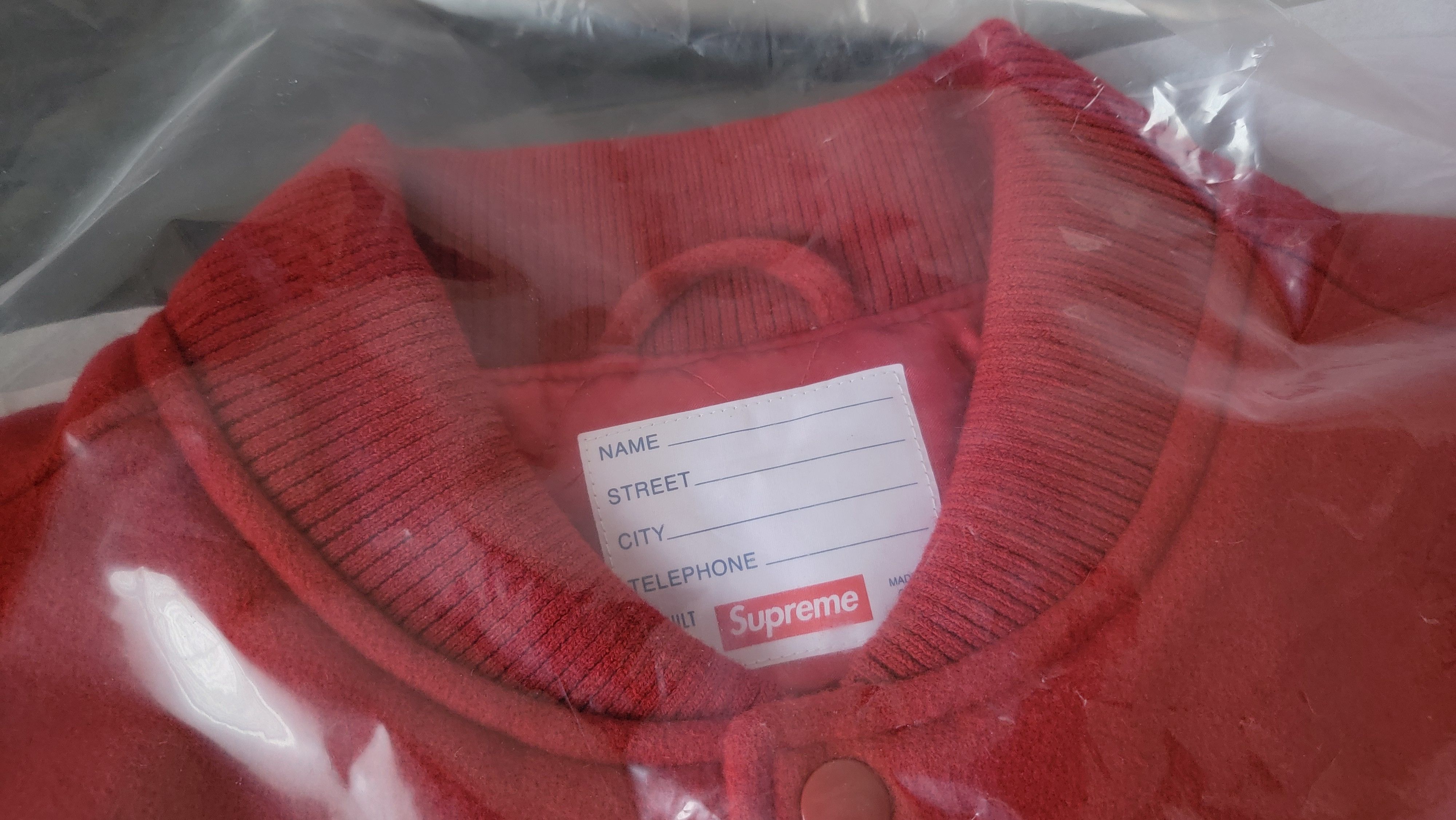 Supreme Big Logo Chenille Varsity Jacket Size US M / EU 48-50 / 2 - 4 Thumbnail