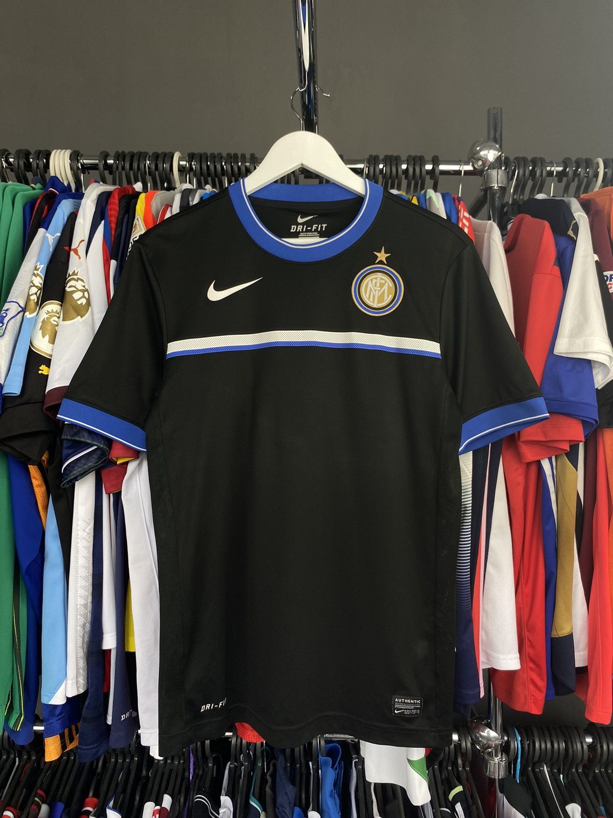2011/12 NIKE INTER MILAN SOCCER FOOTBALL JERSEY SHIRT