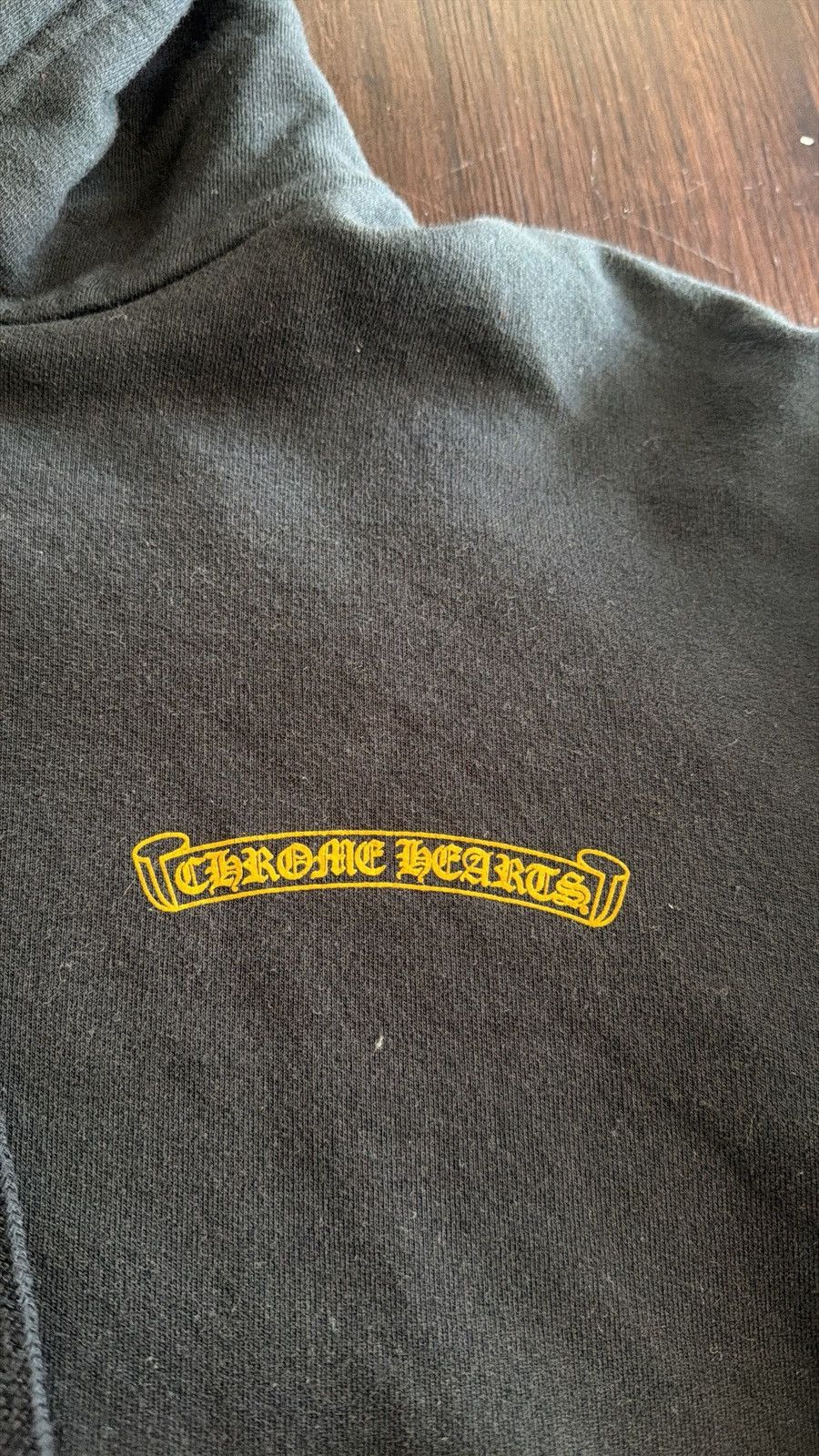 Chrome Hearts Chrome Hearts Cross Plus Yellow Logo Black Hoodie Size US M / EU 48-50 / 2 - 3 Thumbnail