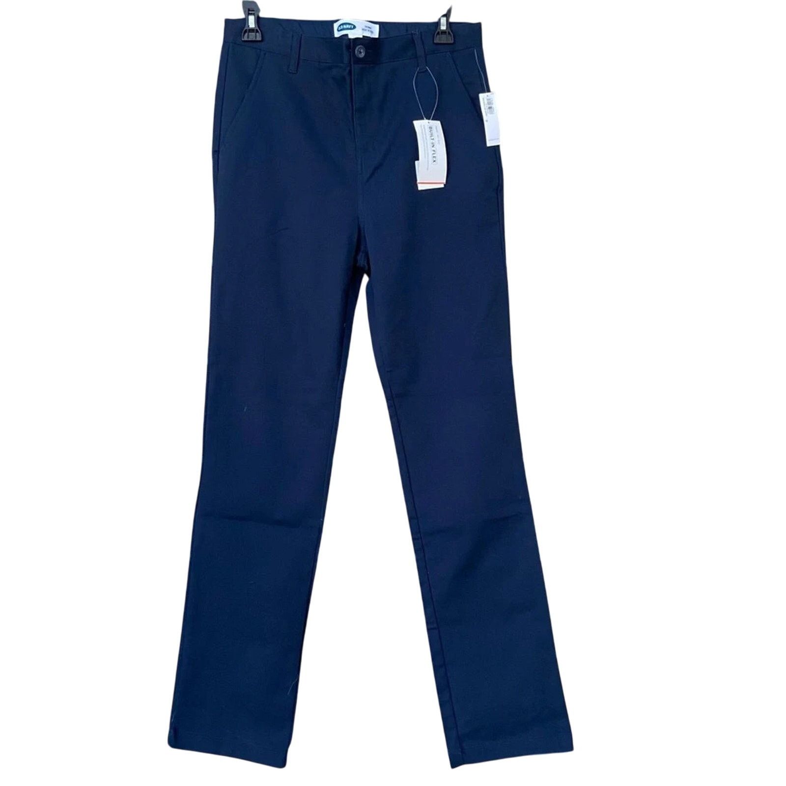 Old Navy New Old Navy Boys Size 18 Navy Blue Skinny Fit Trousers Size 40" / US 18 - 1 Thumbnail