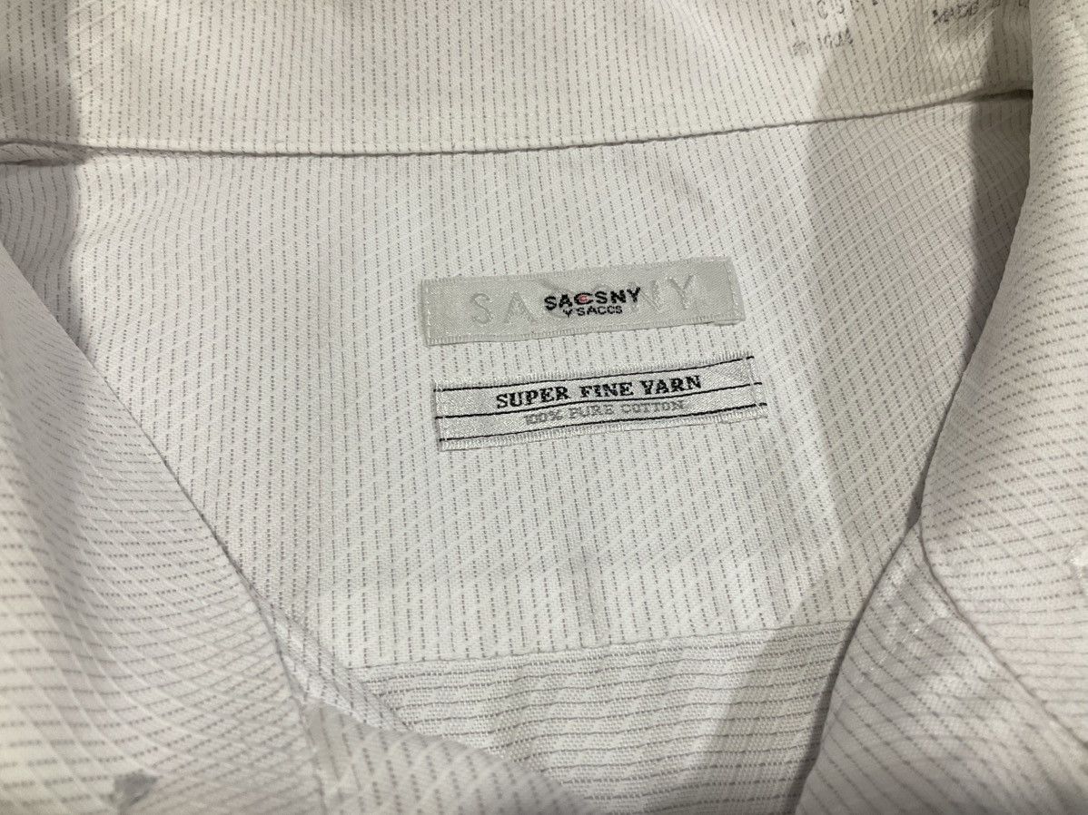 Yohji Yamamoto 🔥Vintage Sacsny YSaccs By Yohji Yamamoto Shirt White Size US XL / EU 56 / 4 - 8 Thumbnail