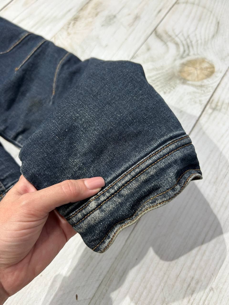 Dolce & Gabbana Vintage Dolce Gabbana Denim Jacket Sherpa Y2K Size L / US 10 / IT 46 - 16 Thumbnail