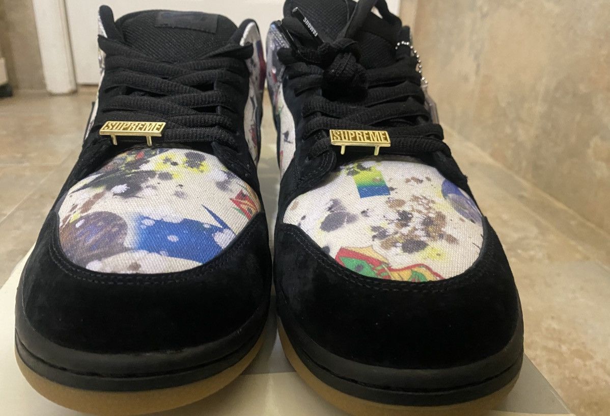 Nike × Supreme Dunk low Rammellzee Size US 13 / EU 46 - 6 Thumbnail