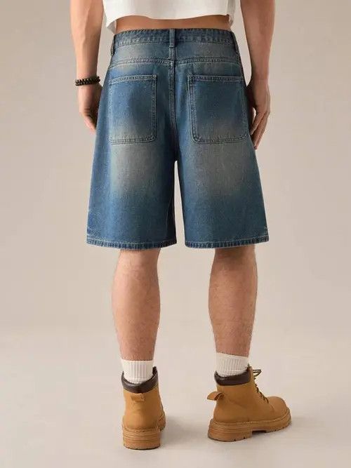 Japanese Brand FASHION Vintage RETRO washed jorts shorts Size US 37 - 4 Thumbnail