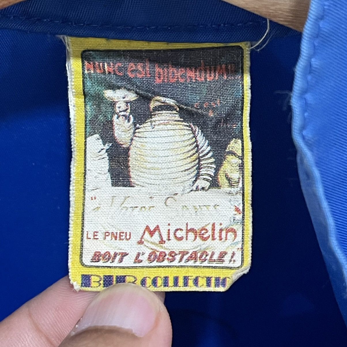 Vintage Vintage 90s Michelin Tire Zipper Jacket Size US L / EU 52-54 / 3 - 11 Thumbnail