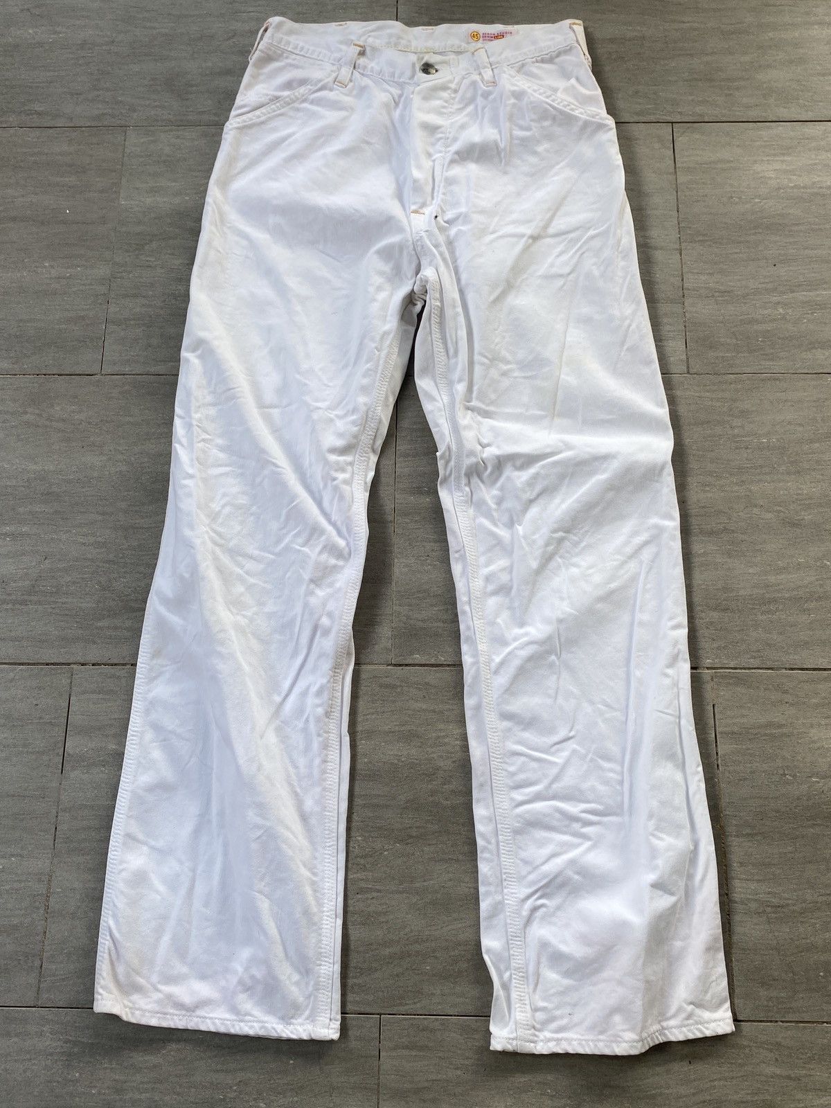45rpm 🔥OFFER NOW🔥Vintage 45 RPM Studio Denim Line Carpenter Pants Size US 29 - 2 Thumbnail