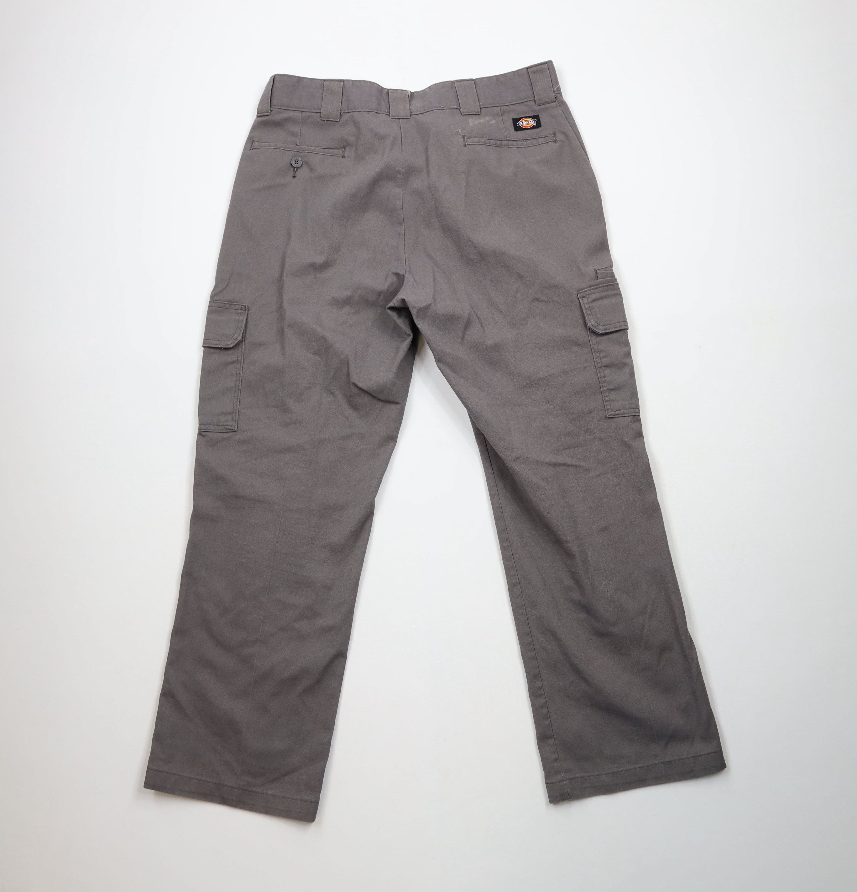 Dickies × Vintage Vintage Y2K Dickies Relaxed Straight Leg Cargo Pants Gray Size US 38 / EU 54 - 10 Thumbnail