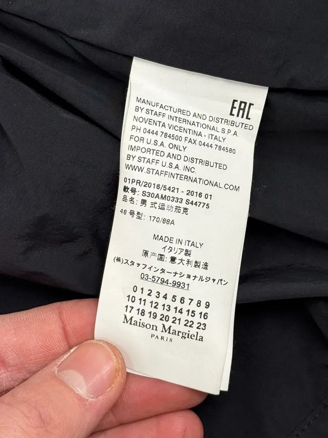 Maison Margiela SS2016 Maison Margiela Navy 5 Zips Hooded Rain Jacket Size US M / EU 48-50 / 2 - 14 Thumbnail