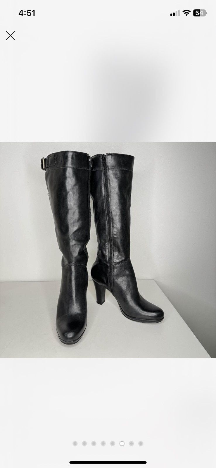 Steve Madden Steve Madden Black leather boots Size US 8 / IT 38 - 1 Thumbnail