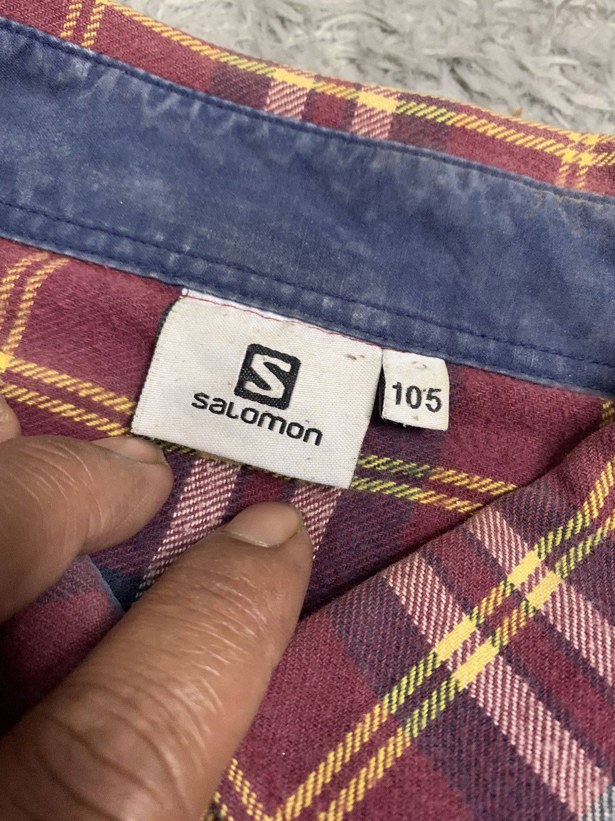 Salomon Outdoor Brand Vintage Salomon Flanell Shirt Size US L / EU 52-54 / 3 - 5 Thumbnail