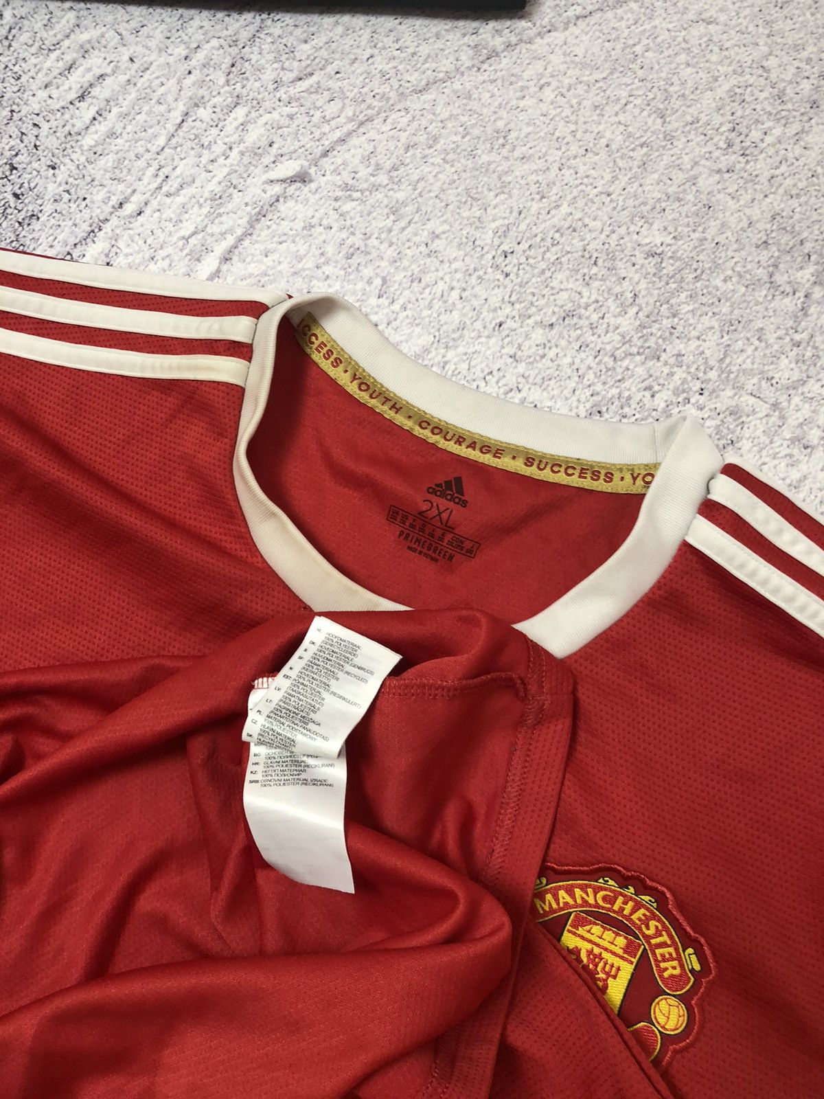 Adidas Soccer jersey adidas Manchester United men’s Size US XXL / EU 58 / 5 - 5 Thumbnail