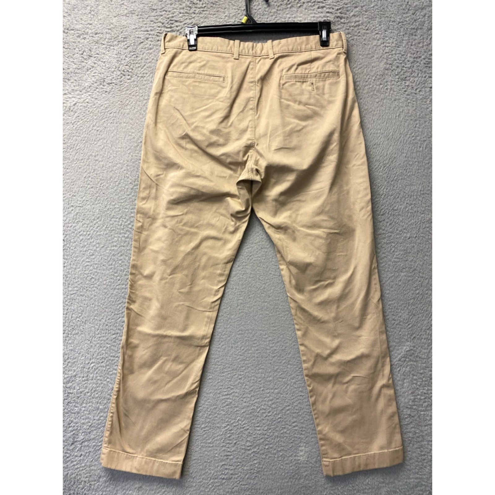 J.Crew J.CREW Chino Pants Men’s 34x32 Light Tan Cotton Straight Leg Classic /0149 Size US 34 / EU 50 - 6 Thumbnail