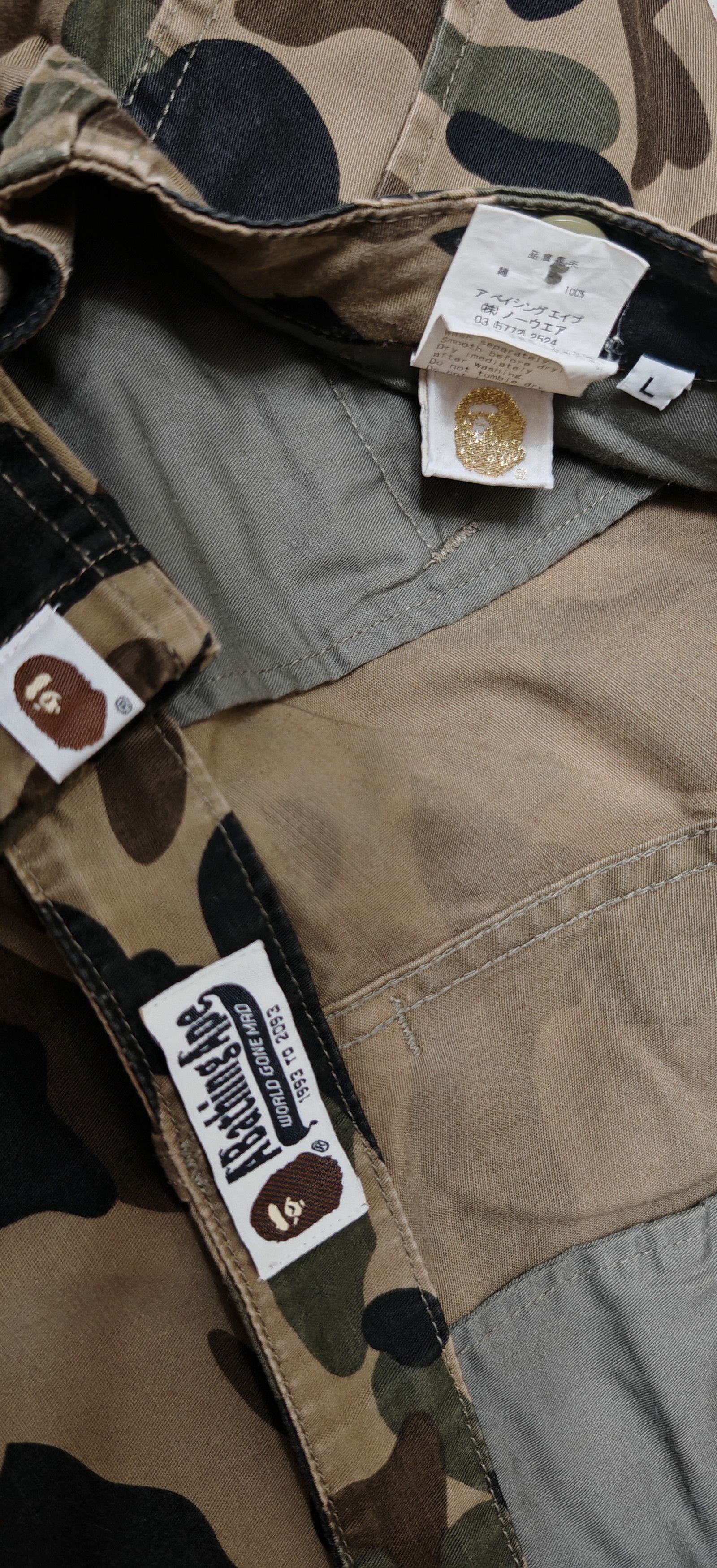 Bape Bape cargo pants Size US 36 / EU 52 - 4 Thumbnail