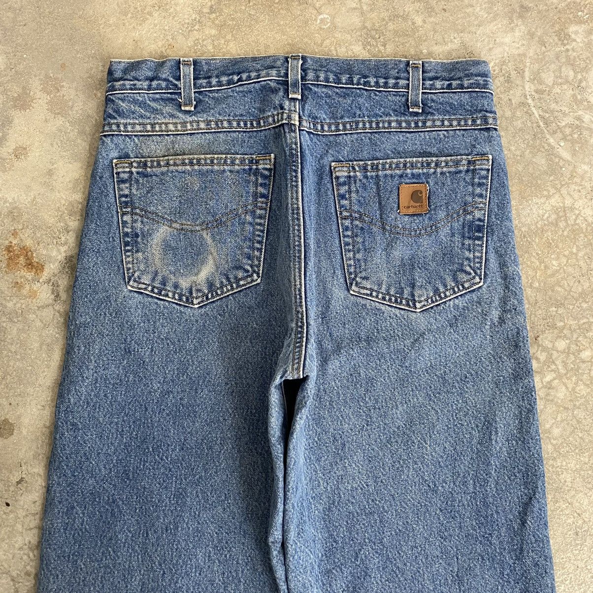 Carhartt Vintage Carhartt Blanket Lined Relaxed Fit Denim Jeans Size US 32 / EU 48 - 15 Thumbnail