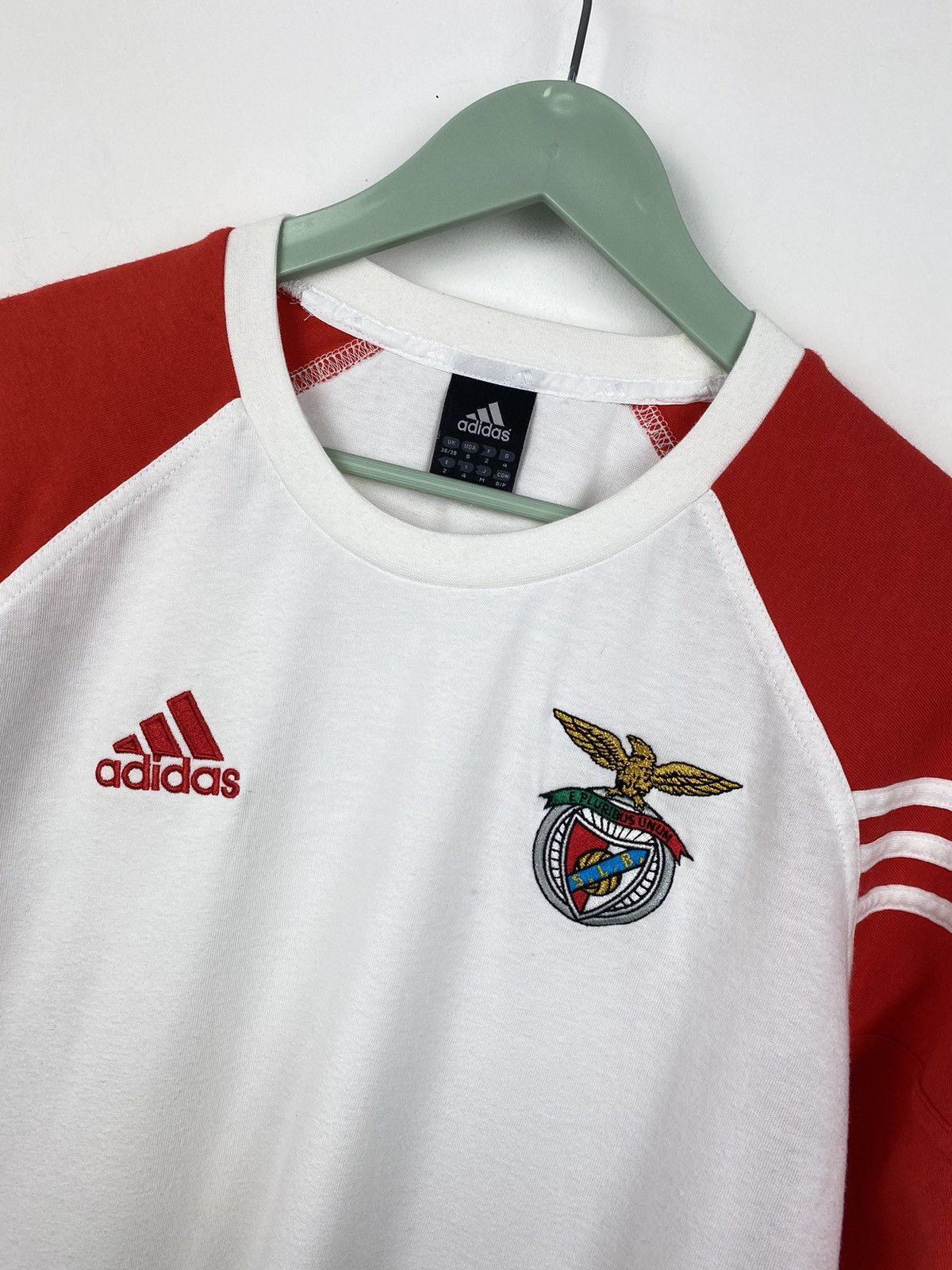 Adidas Benfica 2002 2003 Training Football Shirt Adidas PSG Arsenal Size US M / EU 48-50 / 2 - 2 Thumbnail