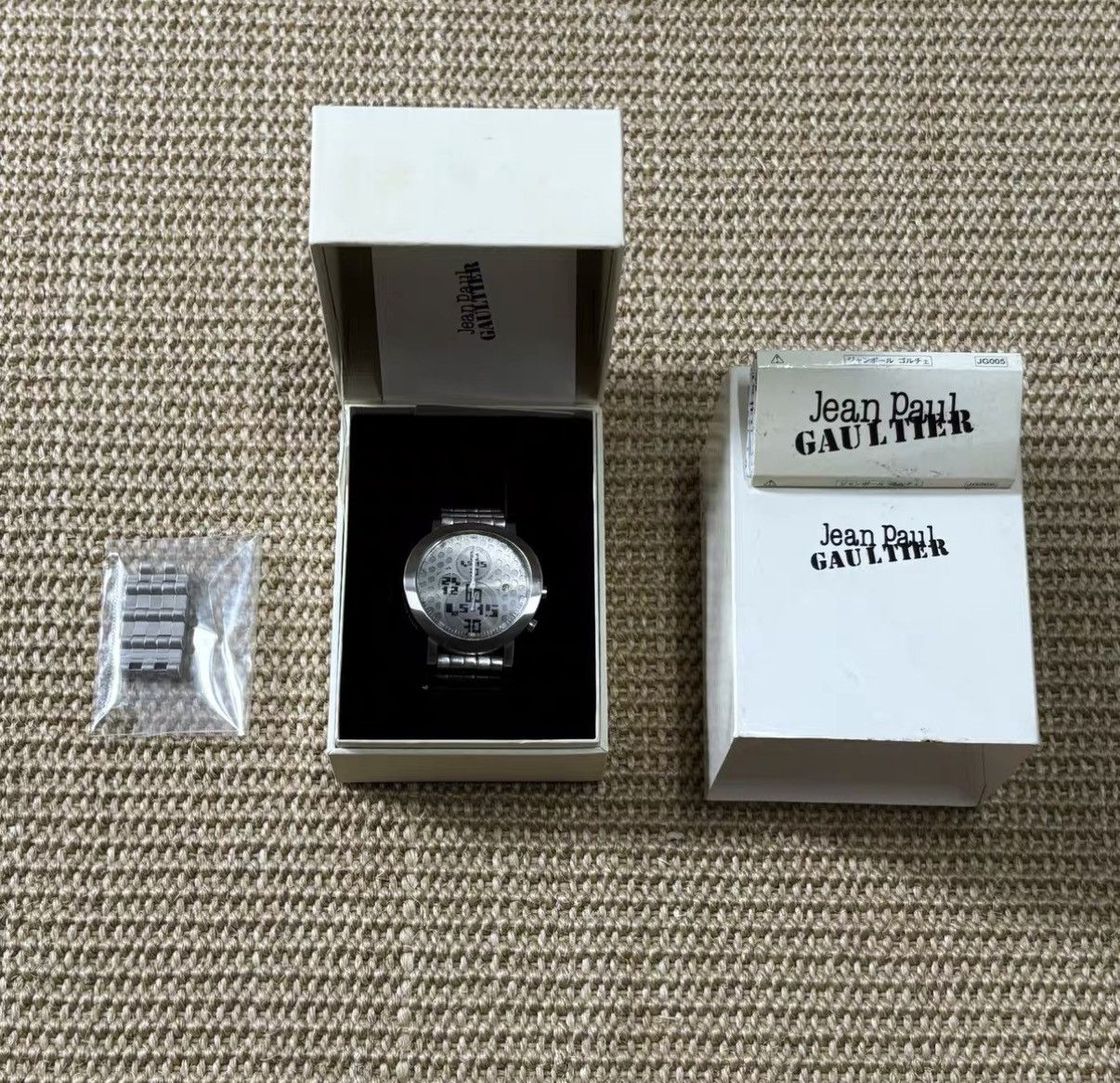 Jean Paul Gaultier Jean Paul Gaultier Arabic Dial Silver Watch J29 Size ONE SIZE - 4 Thumbnail